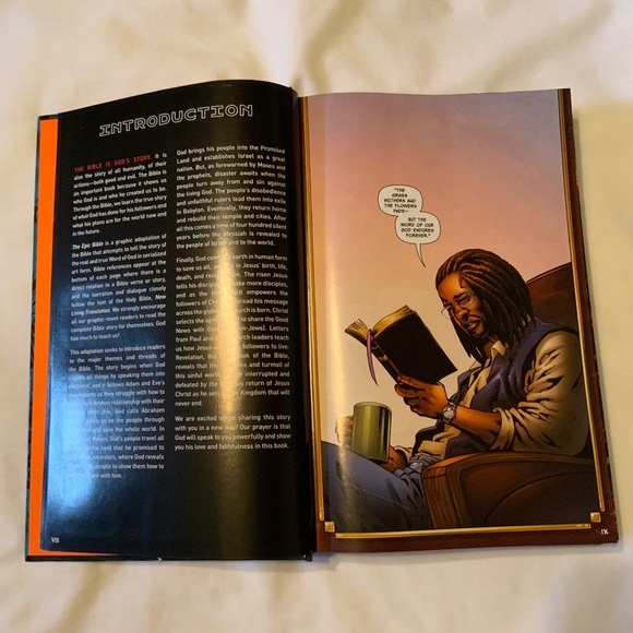 The Epic Bible: Graphic Novel by Marvel & DC Artists- Hardcover, NLT - Picture 5 of 12